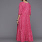 Ahalyaa Women's Traditional wear Dress - Pink | Swadesiicart