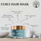 Ivory Natural Curly Hair Mask - Natural Smooth Even Curls For Both Men & Women | Swadesiicart