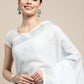 Anaita Blue Linen Saree With Blouse