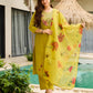 The52 Women Embroidered Rayon Fabric Straight Kurta, Pant and Dupatta Set - Swadesiicart