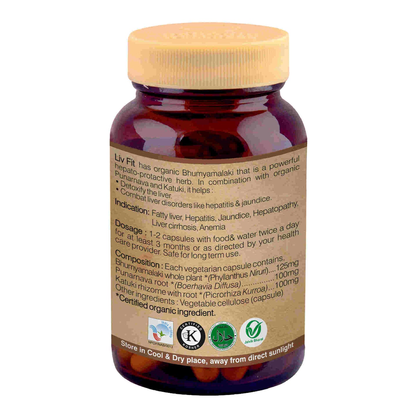 Organic Wellness Liv-Fit - Swadesiicart