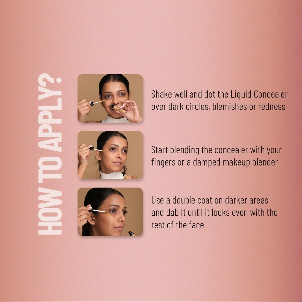 Swiss Beauty Liquid Concealer - 04 Medium Beige - Swadesiicart