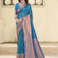 Shree Shyam Fashion Silk Blue Saree