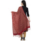A R Silk Golder Box Regular Dupatta Color Mehroon Dupatta or Chunni