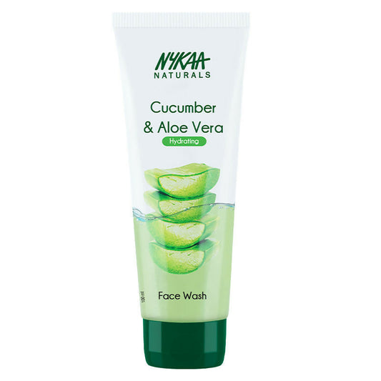 Nykaa Naturals Cucumber & Aloe Vera Face Wash for Hydrated Skin - Swadesiicart