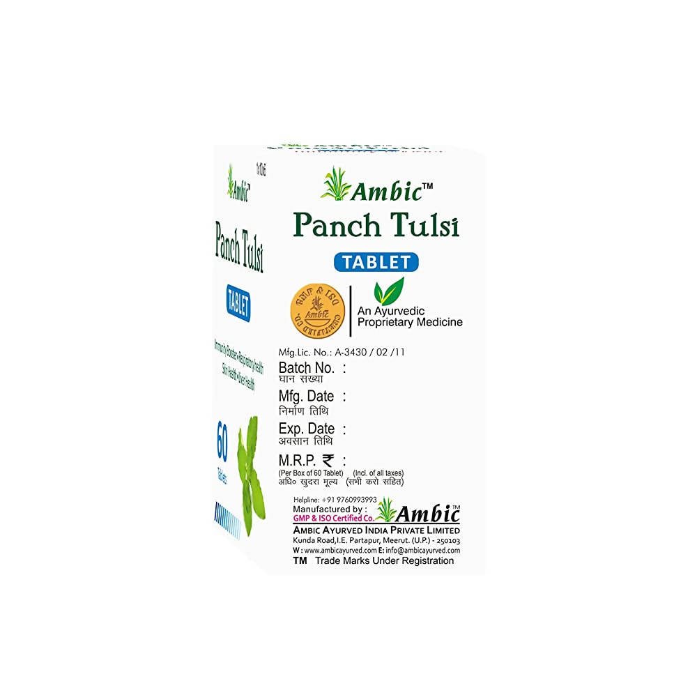 Ambic Panch Tulsi Tablets | Swadesiicart