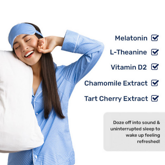 What's Up Wellness Sleep Gummies For Muscle Recovery - Swadesiicart