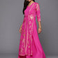 Ahalyaa Women's Traditional wear Ethnic Dress - Pink | Swadesiicart