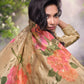 Anaita Chiku Embroidered Silk Stitched Plazo suit