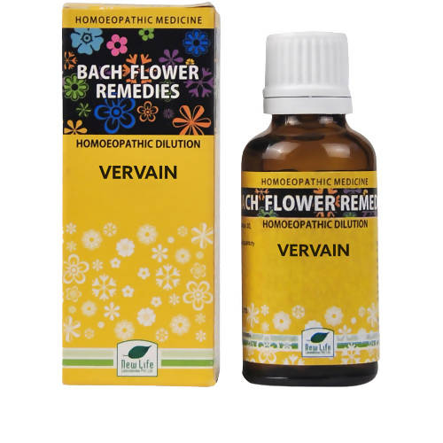 New Life Homeopathy Bach Flower Remedies Vervain Dilution | Swadesiicart