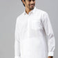 Ramraj Cotton Mens Full Sleeve Formal White Shirt | Swadesiicart
