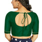 Aastha Fashion Women's Green Art Silk Designer Party Wear Readymade Blouse