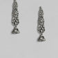 Mominos Fashion Johar Kamal Oxidised Silver-Plated Brass Finish Temple Jewellery with Earrings For Women - Swadesiicart