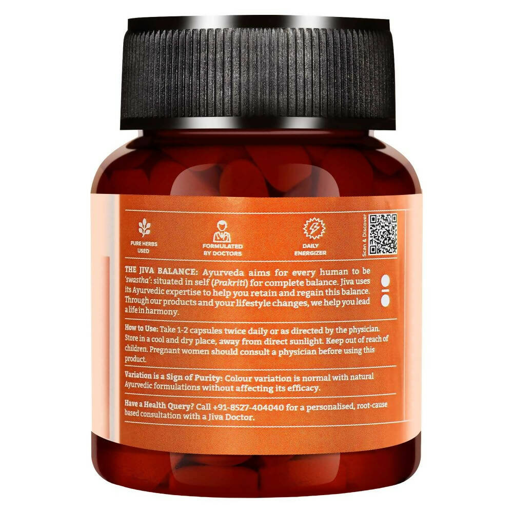 Jiva Ayurveda Oaj Shakti Capsules - Swadesiicart