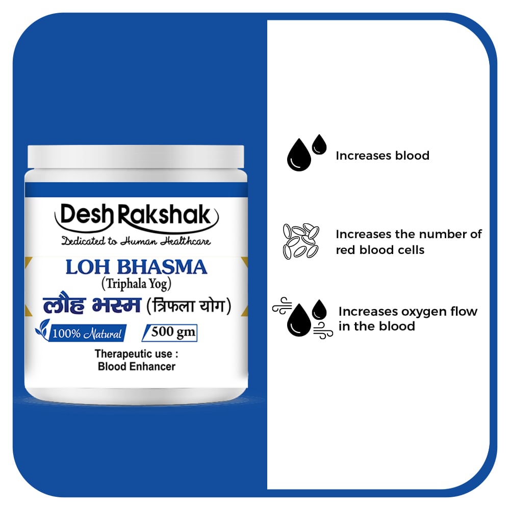 Desh Rakshak Loh Bhasma (Triphala Yog) | Swadesiicart
