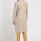 Ethnic India Beige Men's Kurta Embellished Viscose Rayon | Swadesiicart
