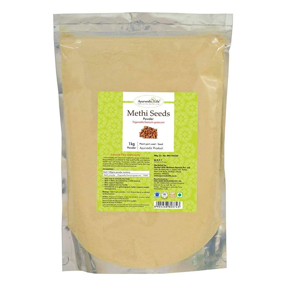 Ayurvedic Life Methi Seeds Powder | Swadesiicart