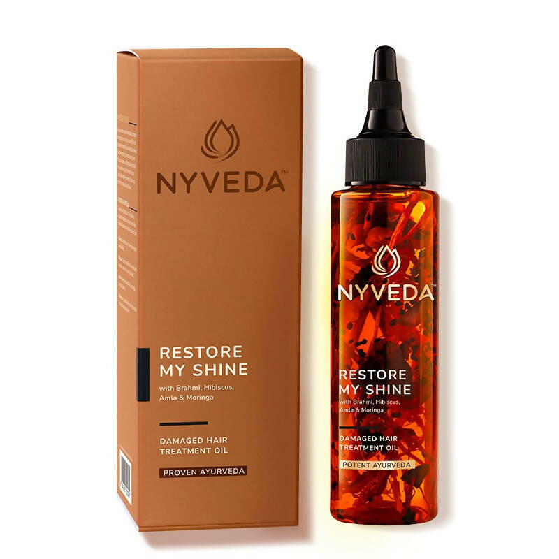 Nyveda Damaged Hair Treatment Oil | Restore My Shine | Swadesiicart