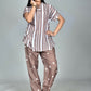 Morchari Digital Print Semi Muslin Co-Ord Set Top & Trouser-Multicolor - Swadesiicart