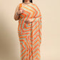 Ahalyaa Women's Traditional wear Saree - Orange | Swadesiicart