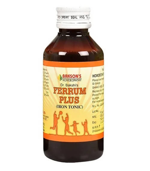 Bakson's Homeopathy Ferrum Plus | Swadesiicart