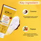 Globus Naturals Vitamin C Sunscreen Cream with Goodness of Coconut & Papaya For Sun Protection All Skin Types | Swadesiicart