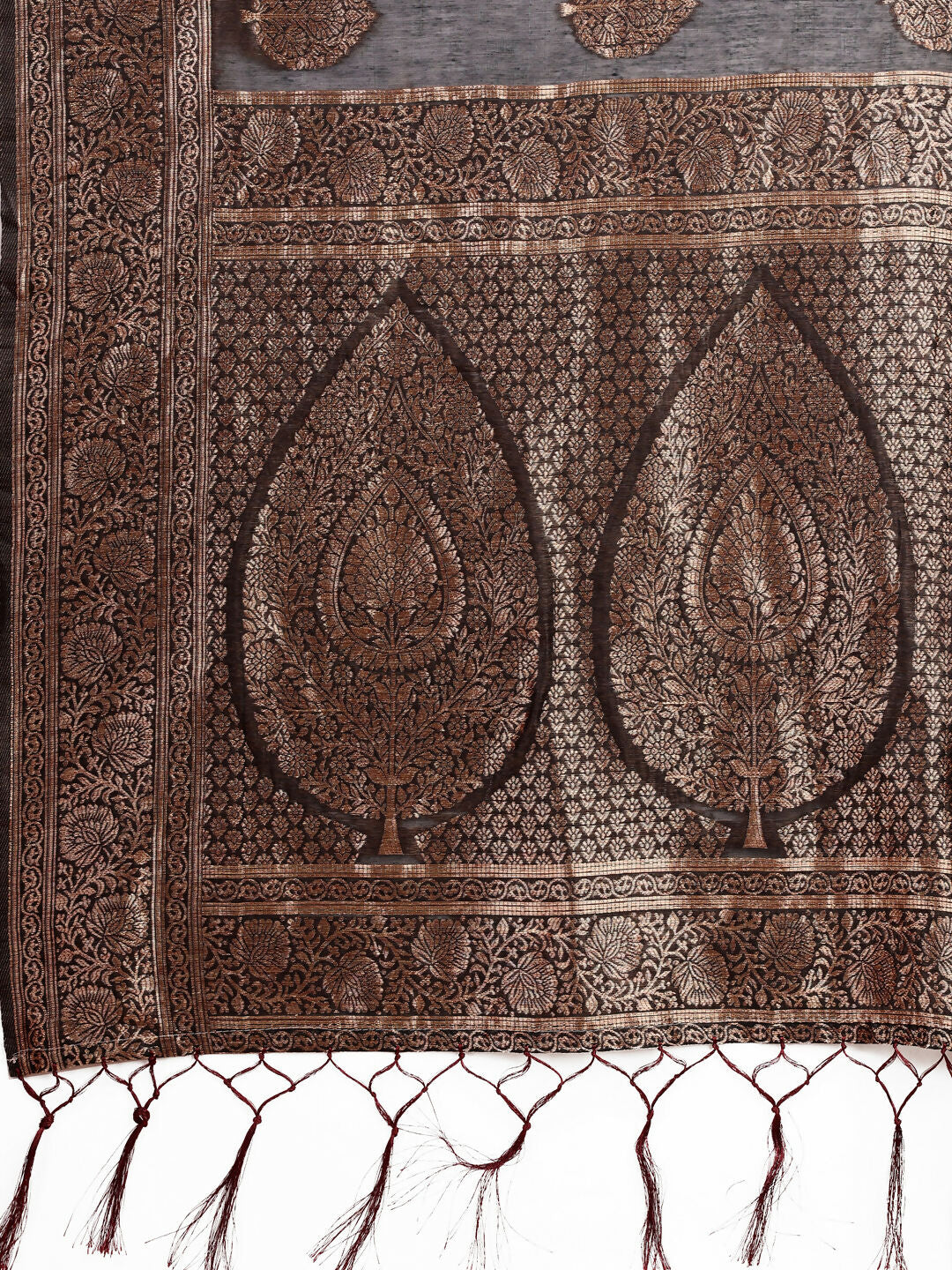 Shree Shyam Fashion Cotton Black Saree