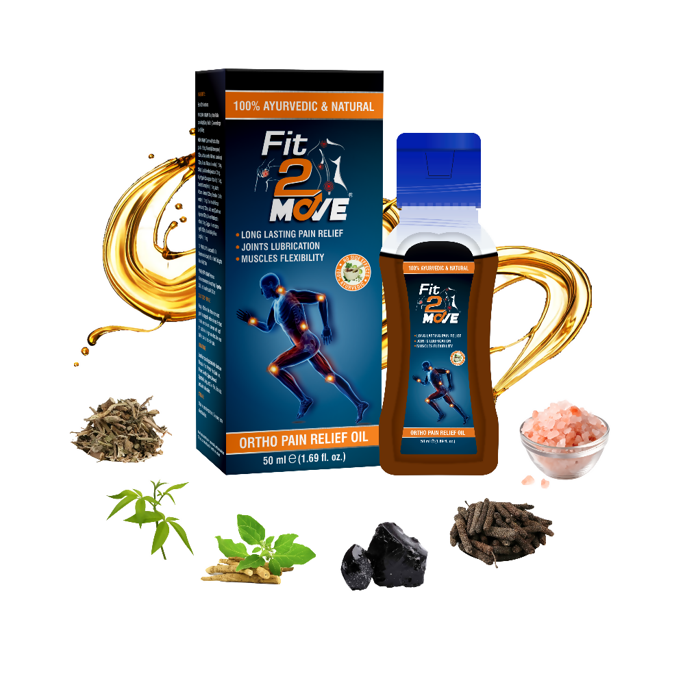 Satya Pharmaceuticals Ayurveda Fit-2 Move Ortho Pain Relief Oil | Swadesiicart