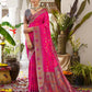 Shree Shyam Fashion Pink Soft Silk Saree