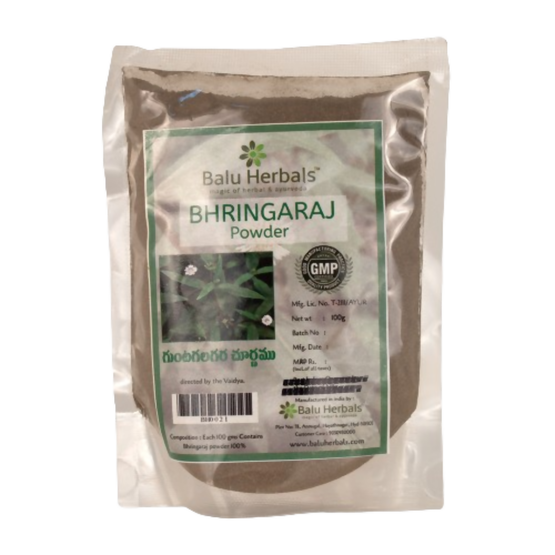 Balu Herbals Bringaraj (Guntagalagara) Powder - Balu Herbals