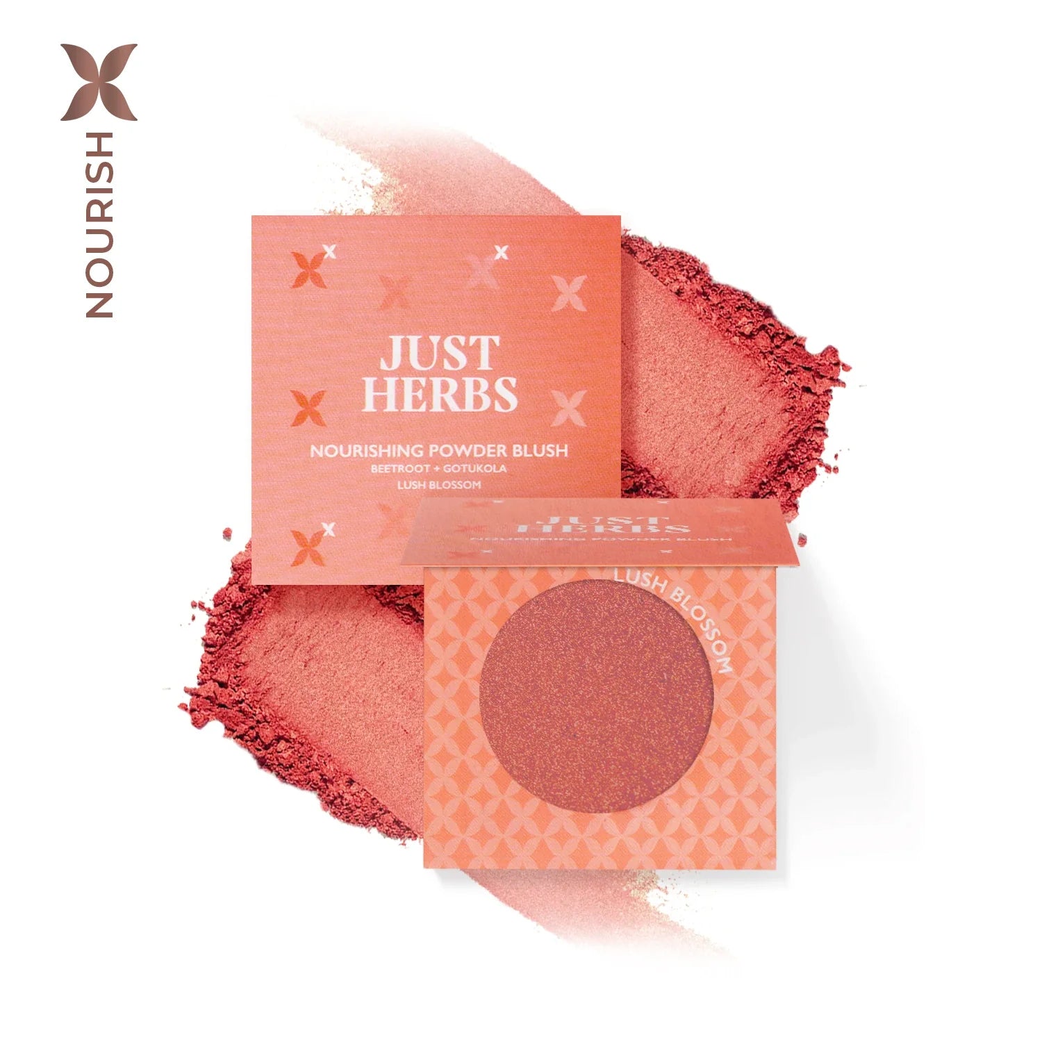 Nourishing Powder Blush with Beetroot and Gotukola