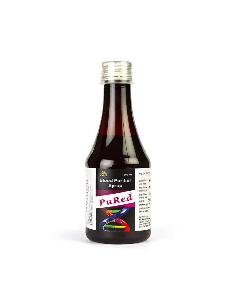 Ethix Pu Red Blood Purifier Syrup | Swadesiicart