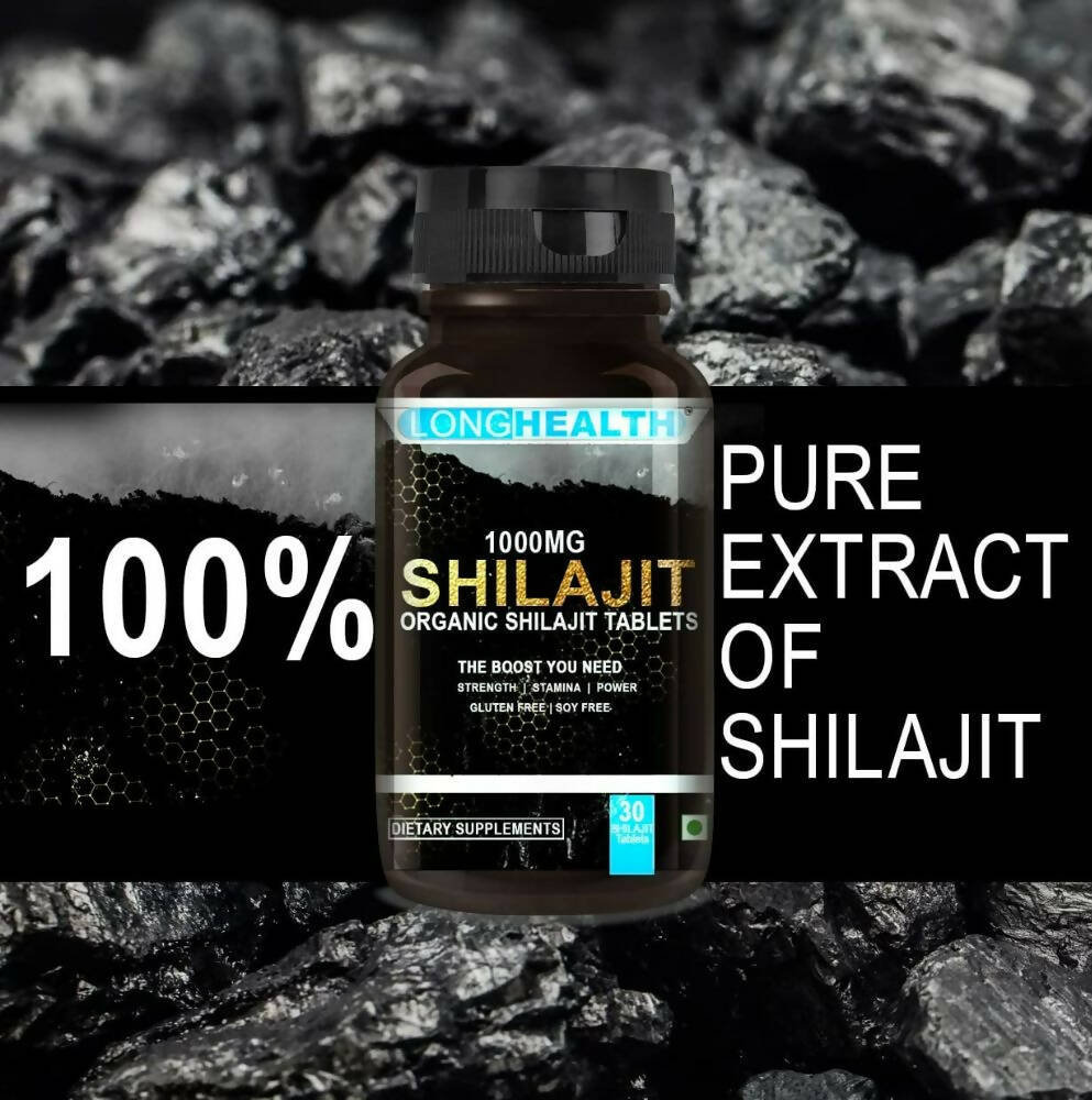LongHealth Pure Himalayan Organic Sj Tablets - Swadesiicart