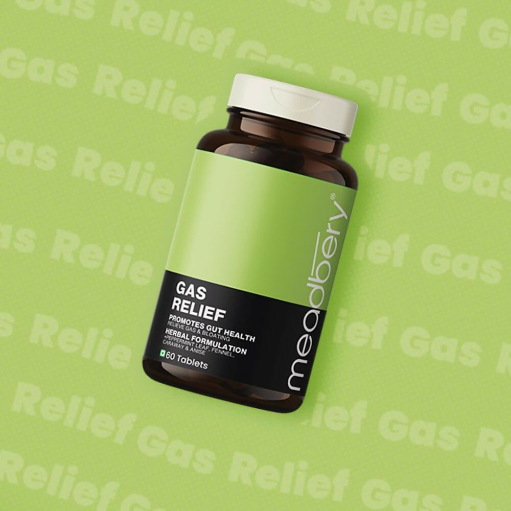 Meadbery Gas Relief Tablets | Swadesiicart