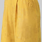 Ahalyaa Women Mustard Crepe Printed Kurta Palazzo Set With Dupatta | Swadesiicart