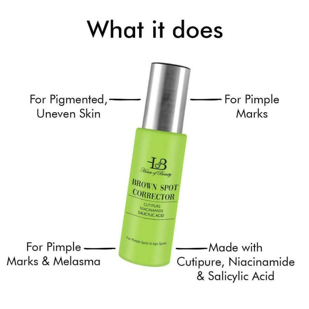 House Of Beauty Brown Spot Corrector Serum - Swadesiicart