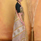 Very Much Indian Pure Kota Cotton Handblock Printed Saree - Yellow | Swadesiicart