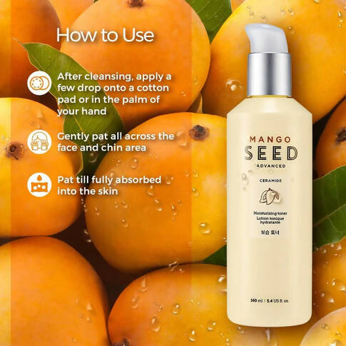 The Face Shop Mango Seed Moisturizing Toner - Korean Skincare | Swadesiicart
