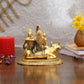 Collectible India Handcrafted Shiva Parvati Ganesh Idol - Swadesiicart