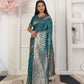 Shree Shyam Fashion Lichi Silk Rama Saree
