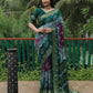 Anaita Grey Woven Design Pure Bandhej Soft Silk Saree