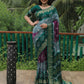 Anaita Grey Woven Design Pure Bandhej Soft Silk Saree