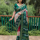 Anaita Light Brown Woven Design Pure Bandhej Soft Silk Saree