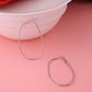 NVR Women Set of 2 Contemporary Hoop Earrings | Swadesiicart