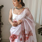 Vamsee Pinki Khatali Pink Organza Saree - Swadesiicart