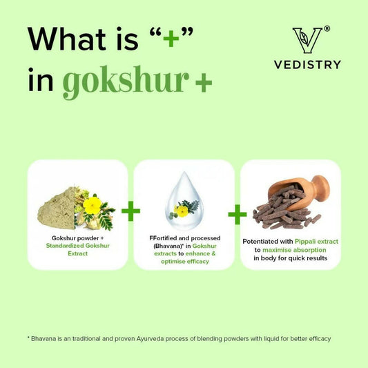 Vedistry Gokshur Tablets - Swadesiicart