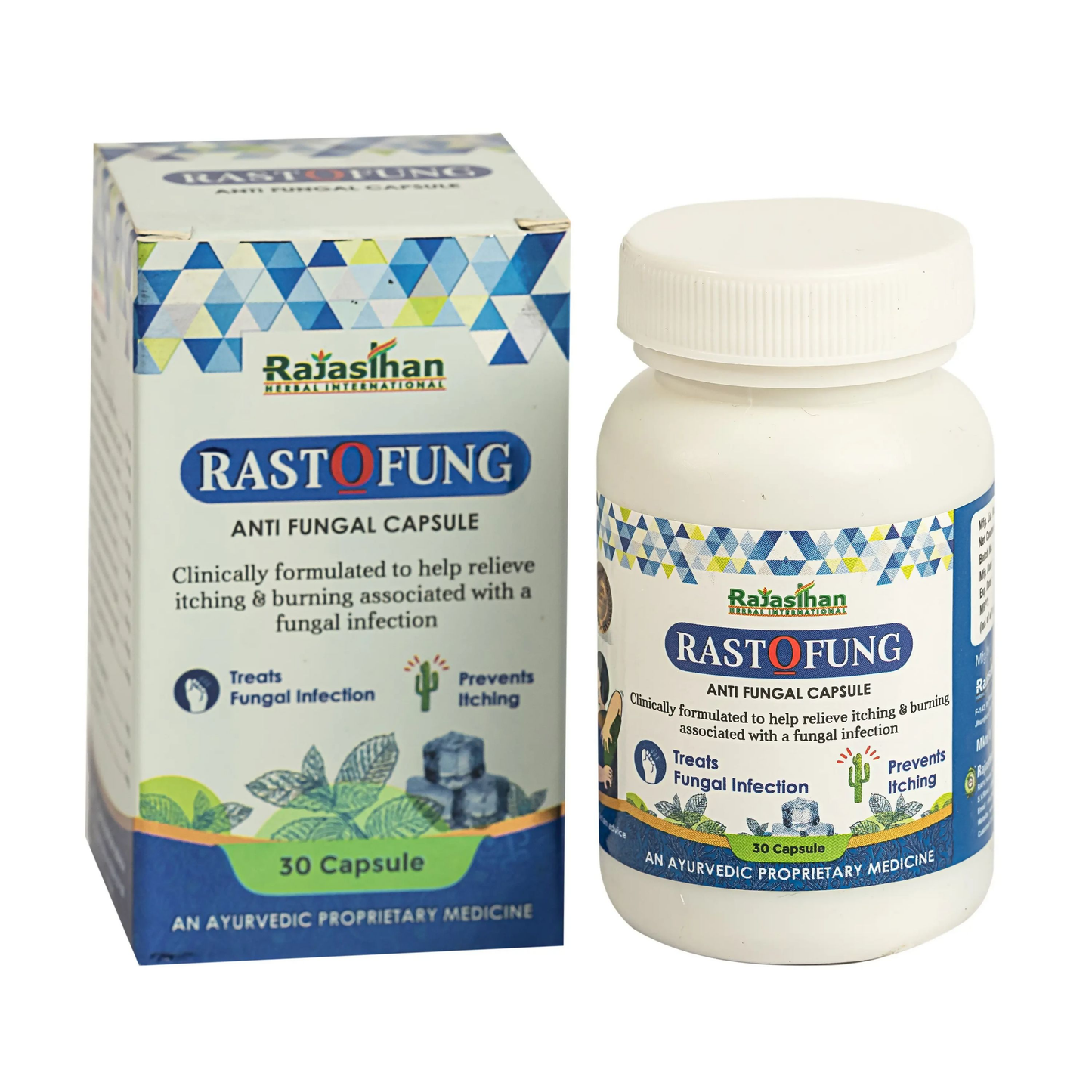 Rajasthan Herbals Rastofung Capsules | Swadesiicart