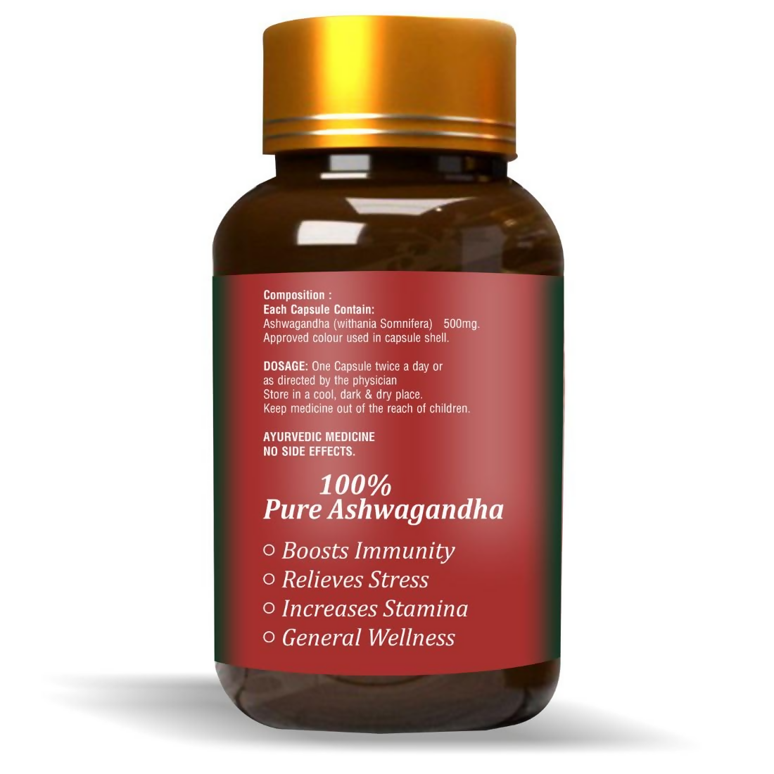 Zeelab Ashwagandha Capsules | Swadesiicart