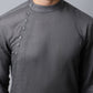 Even Apparels Grey Color Pure Cotton Men's Kurta With Side Placket (SLD1202) | Swadesiicart