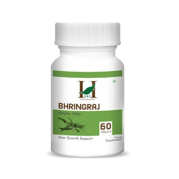 H&C Herbal Bhringraj Tablets - Just Jaivik